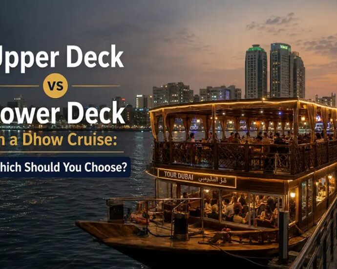 Lower Deck on a Dhow Cruise