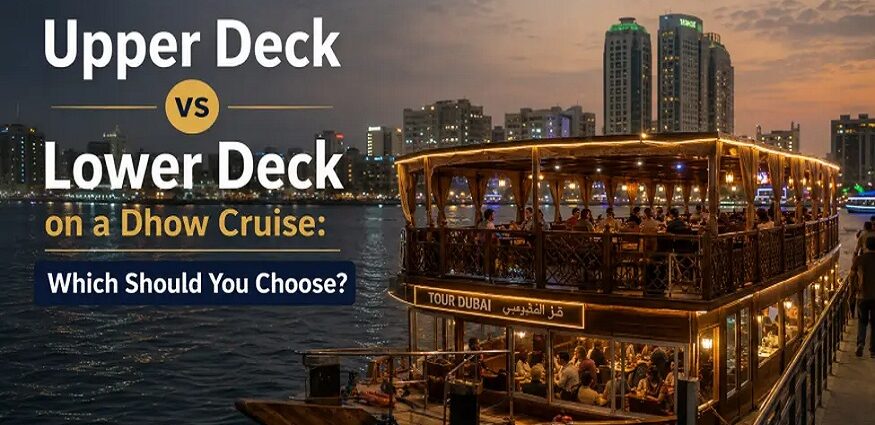 Lower Deck on a Dhow Cruise